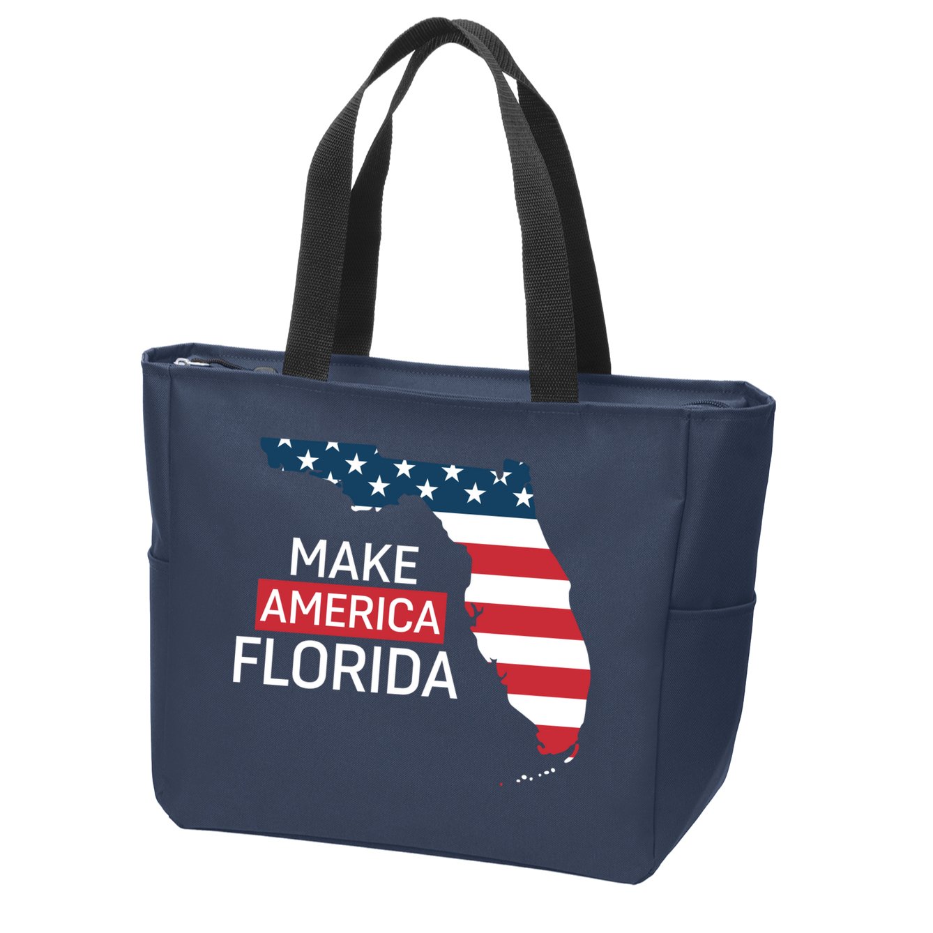 Make America Florida Zip Tote Bag