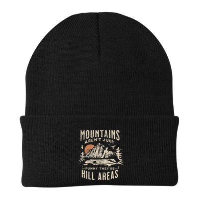 Mountains ArenT Funny TheyRe Hill Areas Dad Joke Word Pun Beanie
