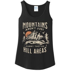 Mountains ArenT Funny TheyRe Hill Areas Dad Joke Word Pun Ladies Essential Tank