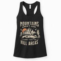 Mountains ArenT Funny TheyRe Hill Areas Dad Joke Word Pun Womens Tank Top