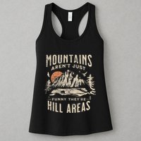 Mountains ArenT Funny TheyRe Hill Areas Dad Joke Word Pun Womens Tank Top