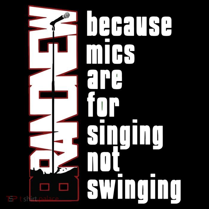 Mics Are For Singing Not Swinging Zip Tote Bag