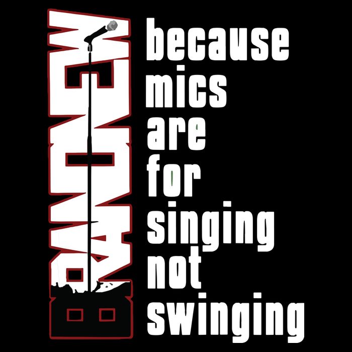 Mics Are For Singing Not Swinging Full Zip Hoodie
