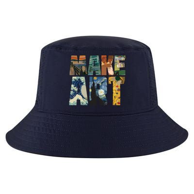 MAKE ART | Funny Artist Artistic Humor Painting Cool Cool Comfort Performance Bucket Hat