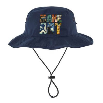 MAKE ART | Funny Artist Artistic Humor Painting Cool Legacy Cool Fit Booney Bucket Hat