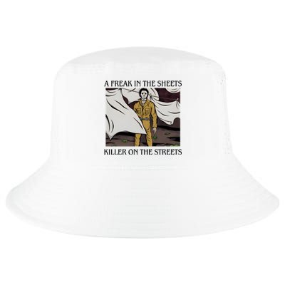 Michael A Freak In The Sheets Killer On The Streets Halloween Cool Comfort Performance Bucket Hat