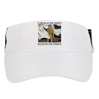 Michael A Freak In The Sheets Killer On The Streets Halloween Adult Drive Performance Visor