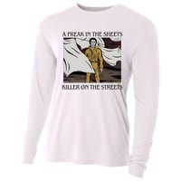 Michael A Freak In The Sheets Killer On The Streets Halloween Cooling Performance Long Sleeve Crew