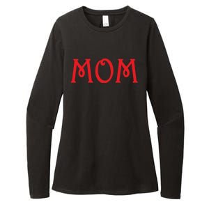 Mom A Fun And Simple Declaration Of Motherhood Status Funny Gift Womens CVC Long Sleeve Shirt