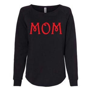 Mom A Fun And Simple Declaration Of Motherhood Status Funny Gift Womens California Wash Sweatshirt