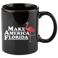 Make America Florida Funny Flamingo 11oz C Handle Ceramic Mug
