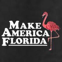 Make America Florida Funny Flamingo 11oz C Handle Ceramic Mug