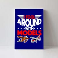 Model Airplane Funny Rc Pilot Around Models Christmas Gift Canvas