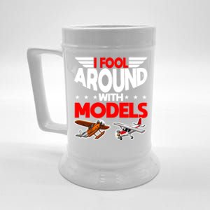 Model Airplane Funny Rc Pilot Around Models Christmas Gift Beer Stein