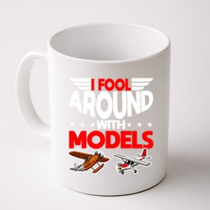 Model Airplane Funny Rc Pilot Around Models Christmas Gift Coffee Mug