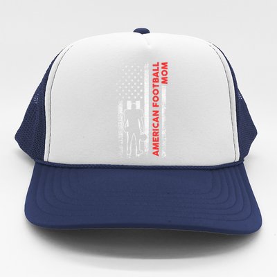 Mother American Football Mom Gift Trucker Hat