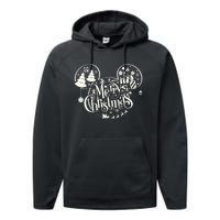 Mickey And Friends Christmas Merry Mickey Ears Performance Fleece Hoodie