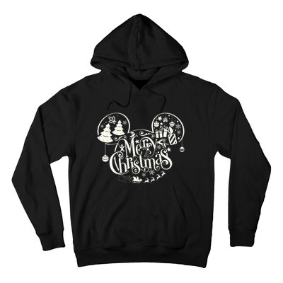 Mickey And Friends Christmas Merry Mickey Ears Hoodie