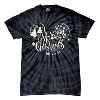 Mickey And Friends Christmas Merry Mickey Ears Tie-Dye T-Shirt