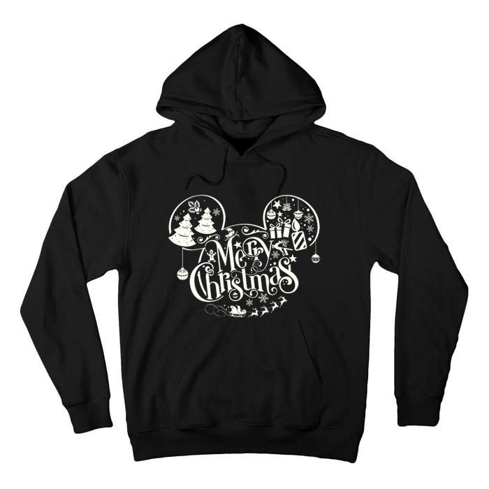 Mickey And Friends Christmas Merry Mickey Ears Tall Hoodie