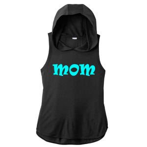 Mom A Fun And Simple Declaration Of Motherhood Status Gift Ladies PosiCharge Tri-Blend Wicking Draft Hoodie Tank