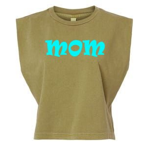 Mom A Fun And Simple Declaration Of Motherhood Status Gift Garment-Dyed Women's Muscle Tee