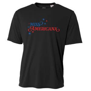 Miss Americana Fourth Of July Apparel Retro Independence Cooling Performance Crew T-Shirt