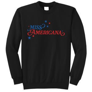 Miss Americana Fourth Of July Apparel Retro Independence Sweatshirt