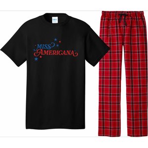 Miss Americana Fourth Of July Apparel Retro Independence Pajama Set