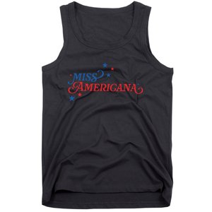 Miss Americana Fourth Of July Apparel Retro Independence Tank Top