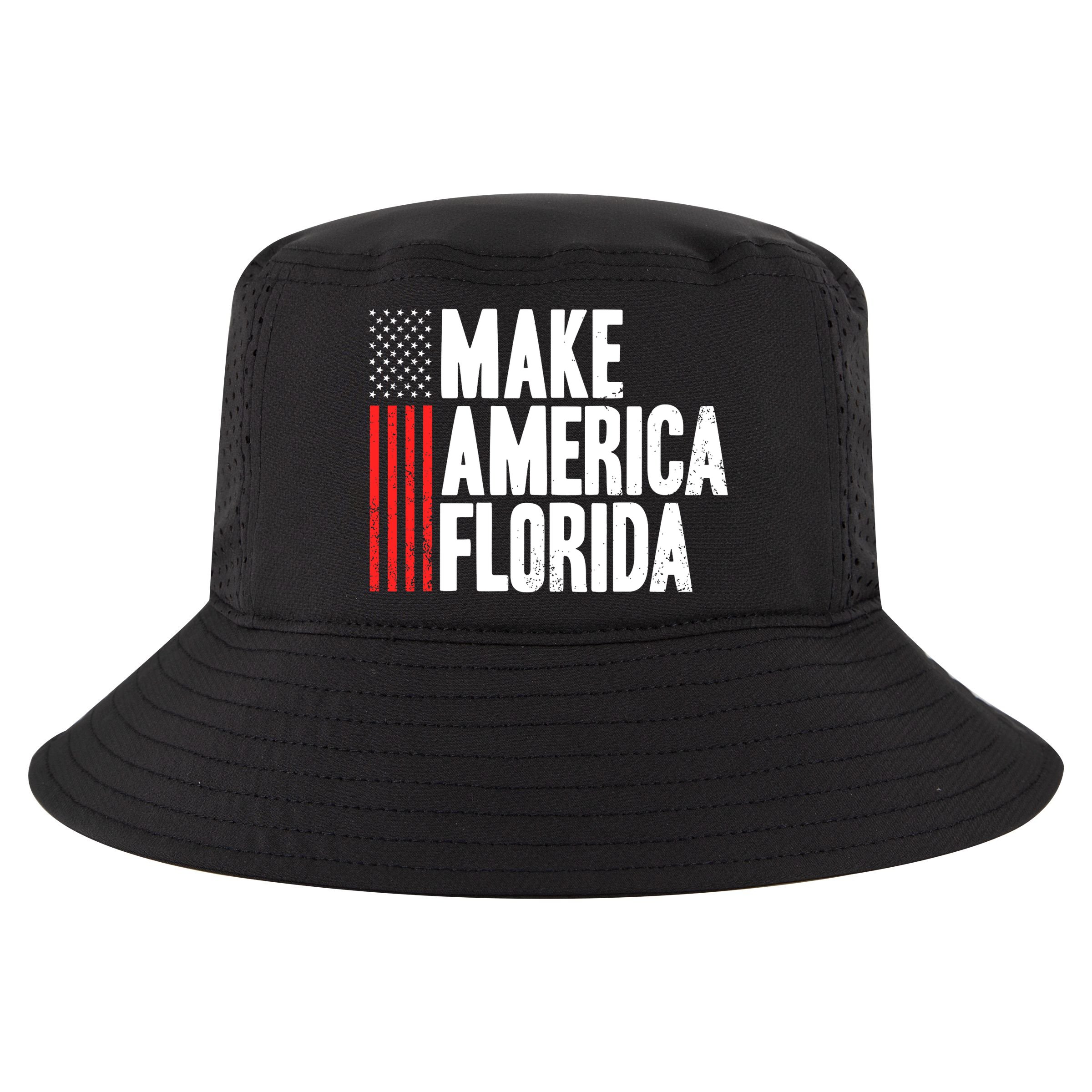 Make America Florida Presidential Election Vote Cool Comfort Performance Bucket Hat