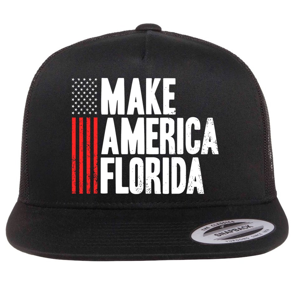 Make America Florida Presidential Election Vote Flat Bill Trucker Hat