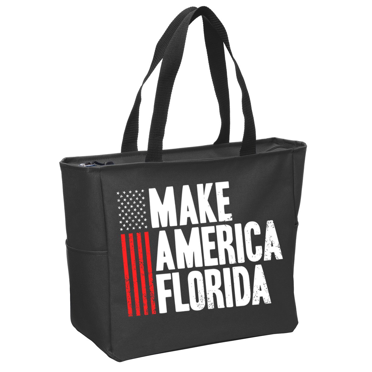 Make America Florida Presidential Election Vote Zip Tote Bag