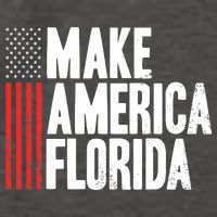 Make America Florida Presidential Election Vote Vector Backpack
