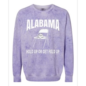 Montgomery Alabama Fiver Boat Brawl Folding Chair Colorblast Crewneck Sweatshirt