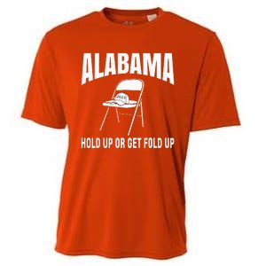 Montgomery Alabama Fiver Boat Brawl Folding Chair Cooling Performance Crew T-Shirt