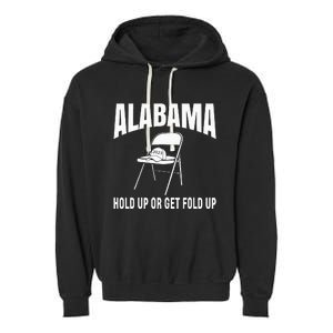 Montgomery Alabama Fiver Boat Brawl Folding Chair Garment-Dyed Fleece Hoodie