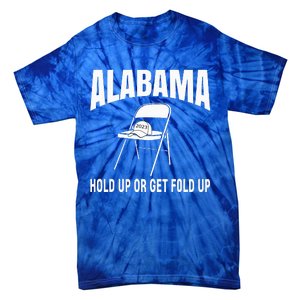 Montgomery Alabama Fiver Boat Brawl Folding Chair Tie-Dye T-Shirt