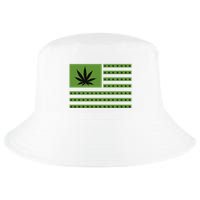 Marijuana American Flag Cool Comfort Performance Bucket Hat