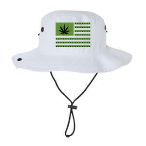 Marijuana American Flag Legacy Cool Fit Booney Bucket Hat