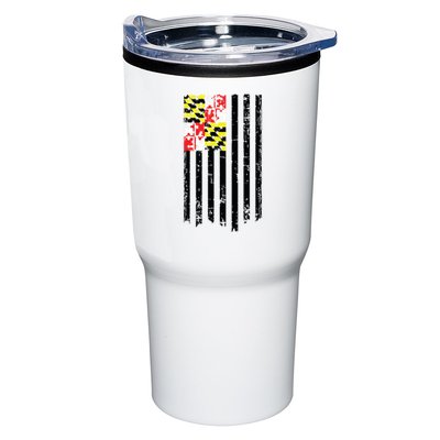 Maryland American Flag Tumbler
