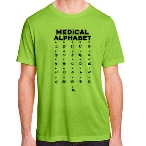 Medical Alphabet Funny For Doctors Nurses Chemists Adult ChromaSoft Performance T-Shirt