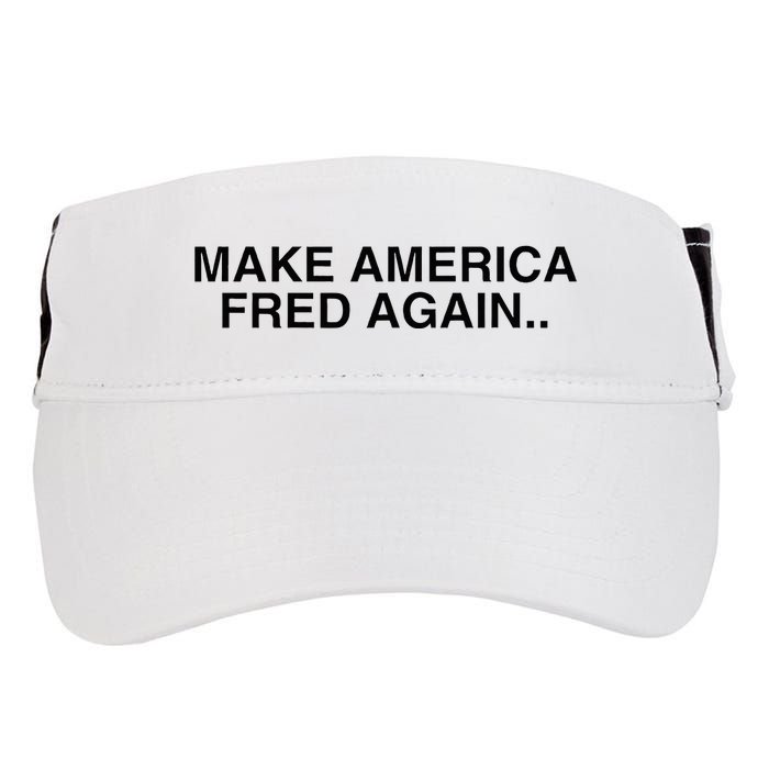 Make America Fred Again Techno House Rave Music Dj Edm Slay Adult Drive Performance Visor