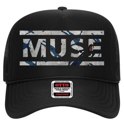 Muse Absolution Fill High Crown Mesh Back Trucker Hat