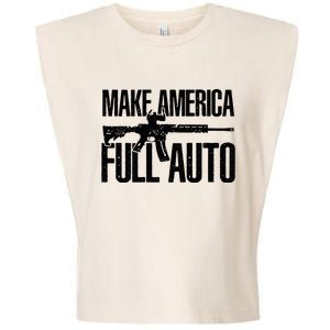 Make America Full Auto Garment-Dyed Women's Muscle Tee