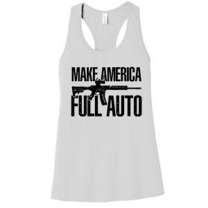 Make America Full Auto Women's Racerback Tank