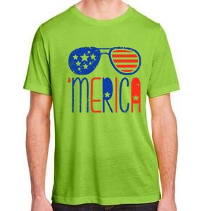 Merica American Flag Adult ChromaSoft Performance T-Shirt