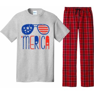 Merica American Flag Pajama Set