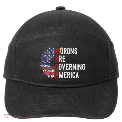 Morons Are Governing America 7-Panel Snapback Hat