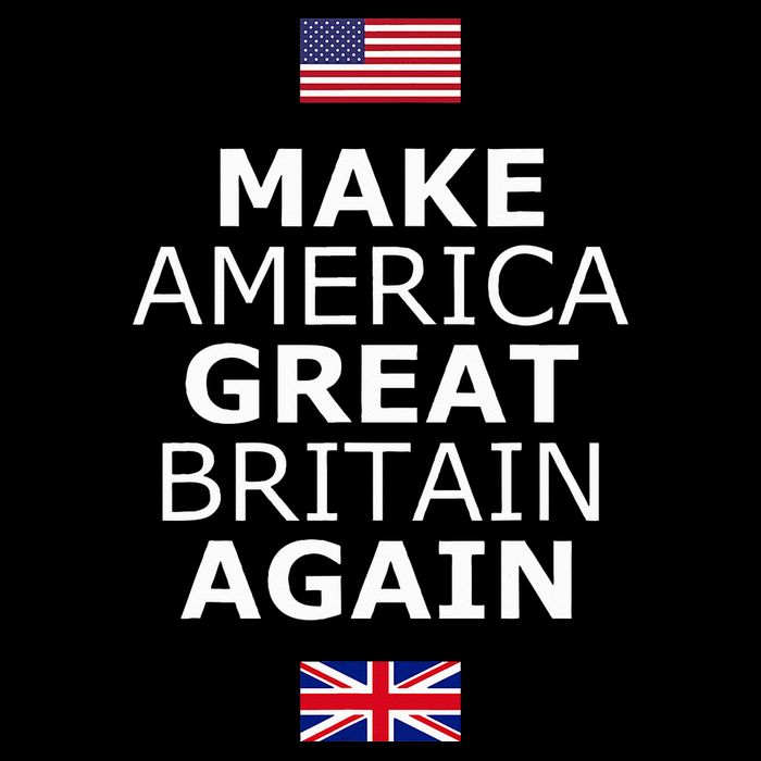 Make America Great Britain Again W Flags Stripe Pom Pom Beanie